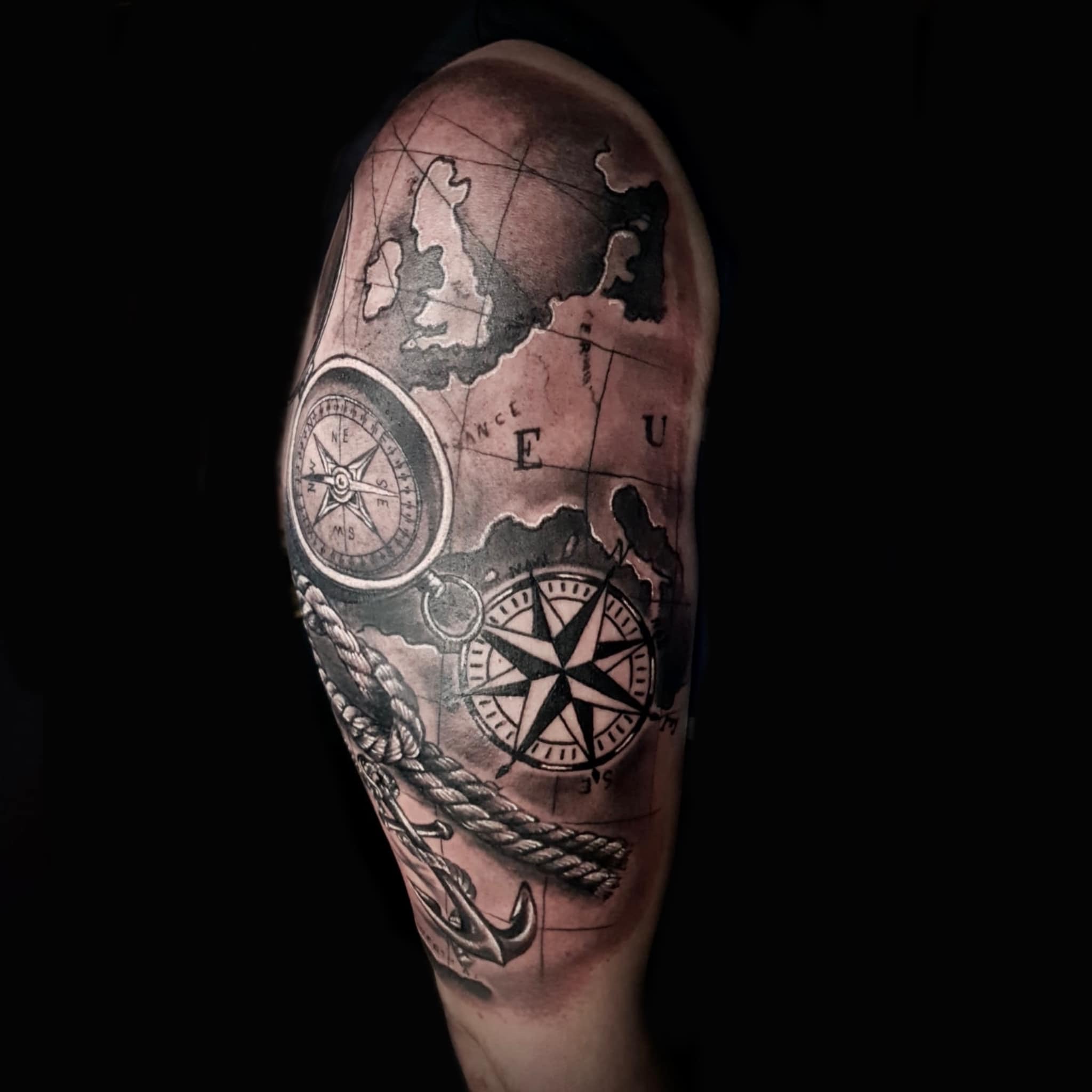 Tattoo by Alex Natochi